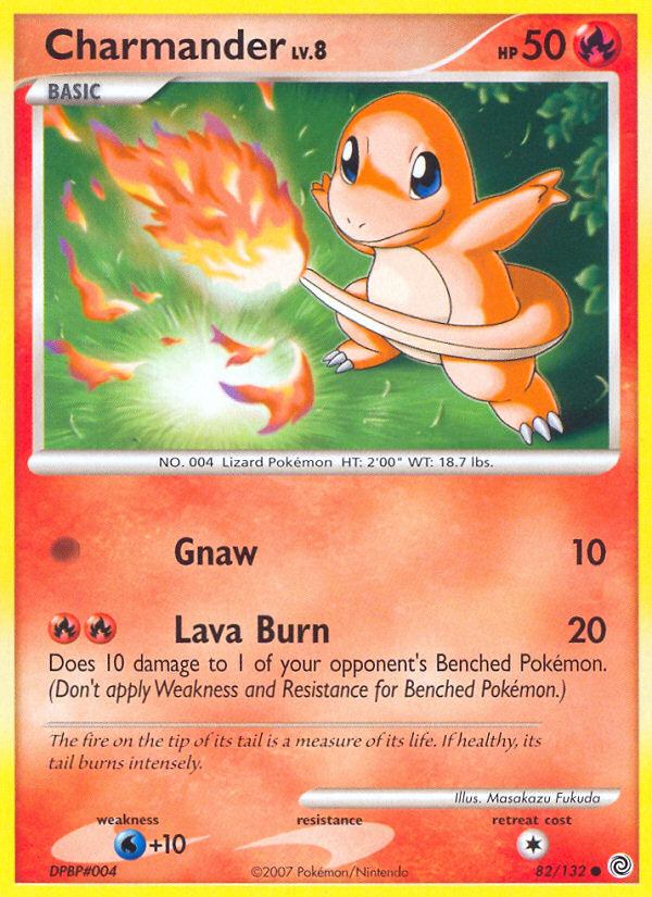 Charmander (82/132) [Diamond & Pearl: Secret Wonders] | Mindsight Gaming