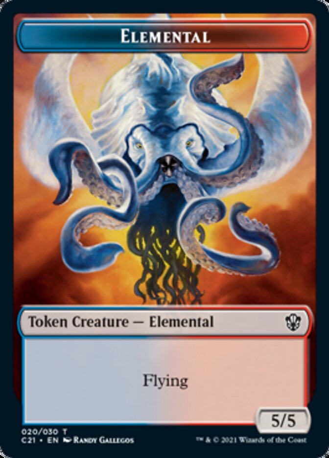 Elemental (020) // Copy Token [Commander 2021 Tokens] | Mindsight Gaming