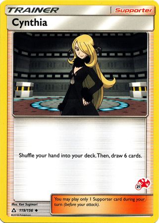 Cynthia (119/156) (Charizard Stamp #21) [Battle Academy 2020] | Mindsight Gaming