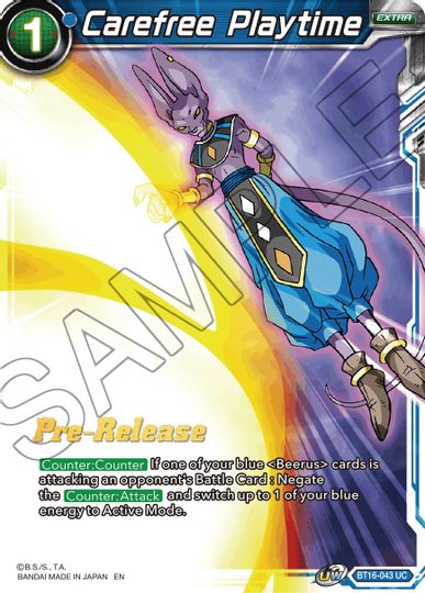 Carefree Playtime (BT16-043) [Realm of the Gods Prerelease Promos] | Mindsight Gaming