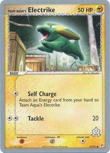 Team Aqua's Electrike (53/95) (Blaziken Tech - Chris Fulop) [World Championships 2004] | Mindsight Gaming