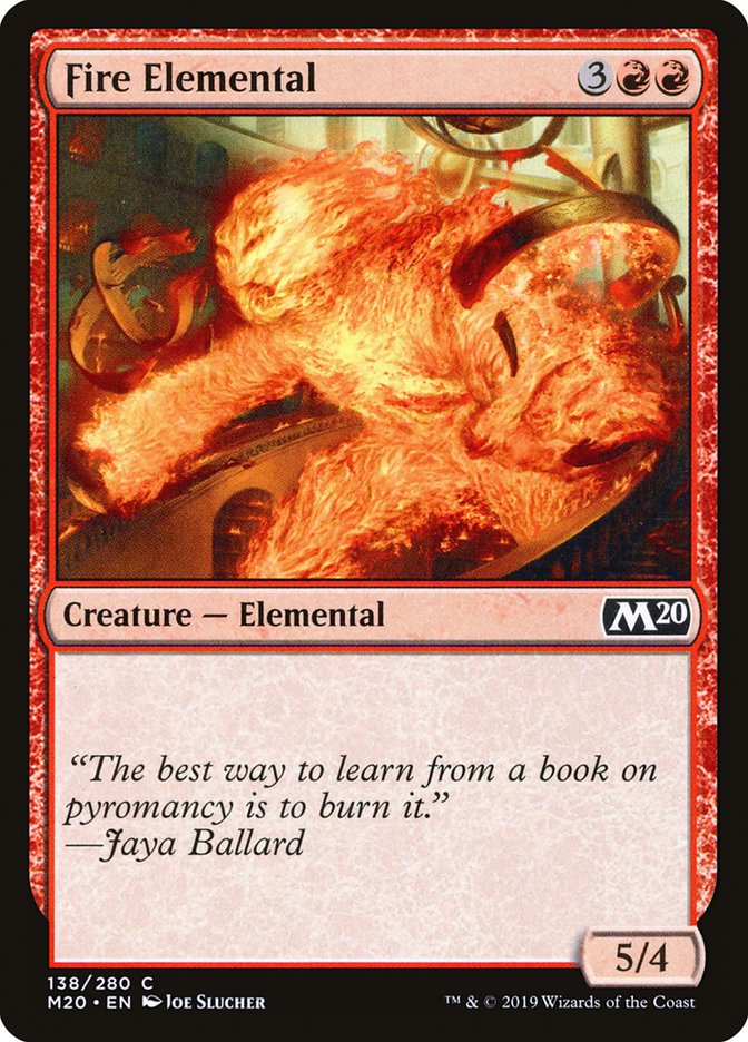 Fire Elemental [Core Set 2020] | Mindsight Gaming