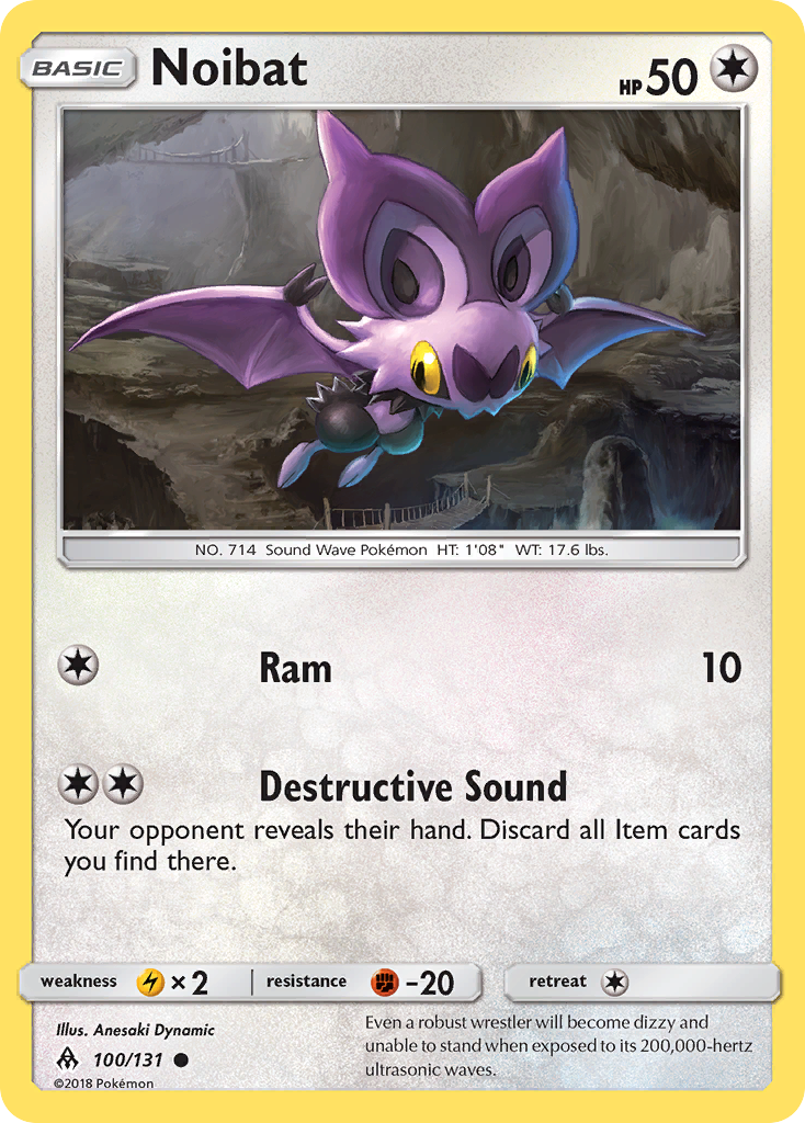 Noibat (100/131) [Sun & Moon: Forbidden Light] | Mindsight Gaming