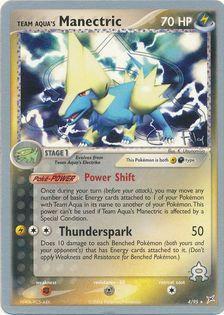 Team Aqua's Manectric (4/95) (Blaziken Tech - Chris Fulop) [World Championships 2004] | Mindsight Gaming