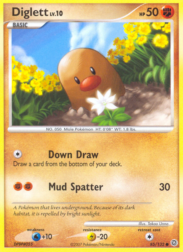 Diglett (85/132) [Diamond & Pearl: Secret Wonders] | Mindsight Gaming