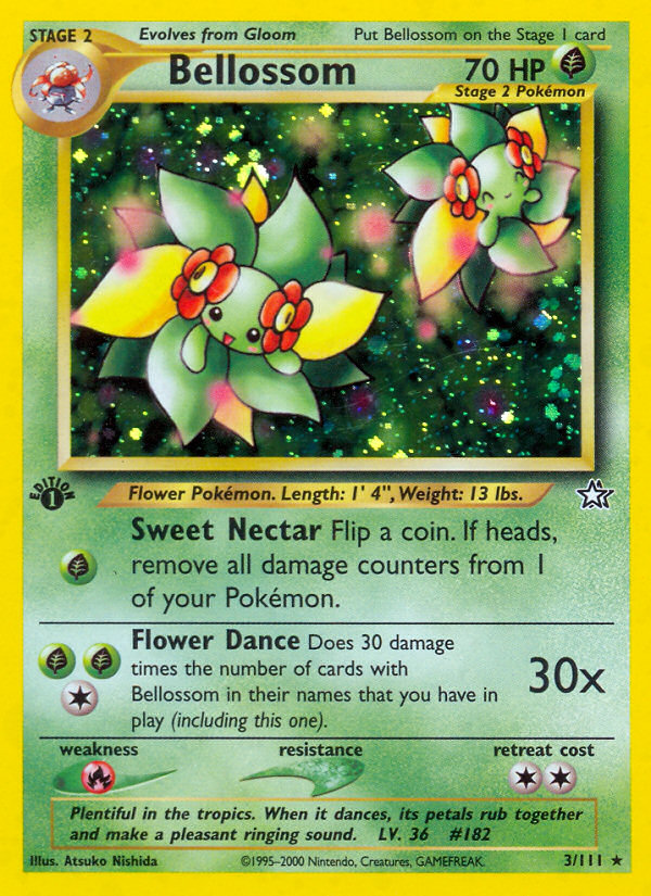 Bellossom (3/111) [Neo Genesis 1st Edition] | Mindsight Gaming