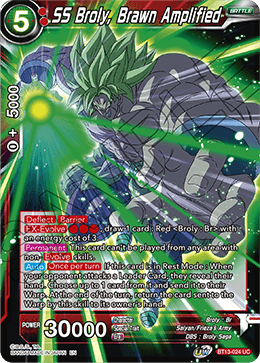 SS Broly, Brawn Amplified (Uncommon) [BT13-024] | Mindsight Gaming