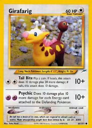 Girafarig (66/105) [Neo Destiny Unlimited] | Mindsight Gaming