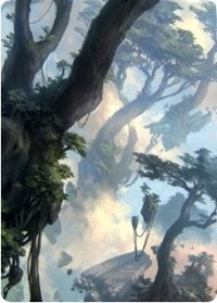 Forest 1 Art Card [Zendikar Rising Art Series] | Mindsight Gaming