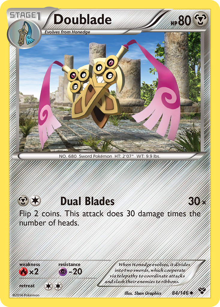 Doublade (84/146) [XY: Base Set] | Mindsight Gaming