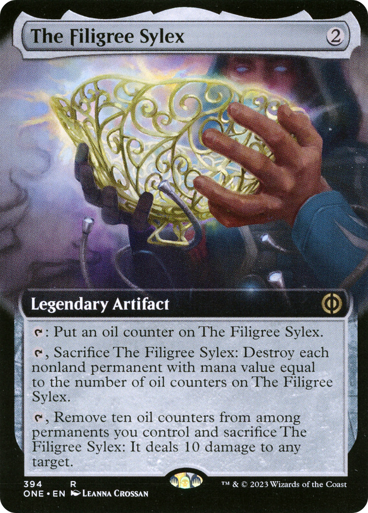 The Filigree Sylex (Extended Art) [Phyrexia: All Will Be One] | Mindsight Gaming