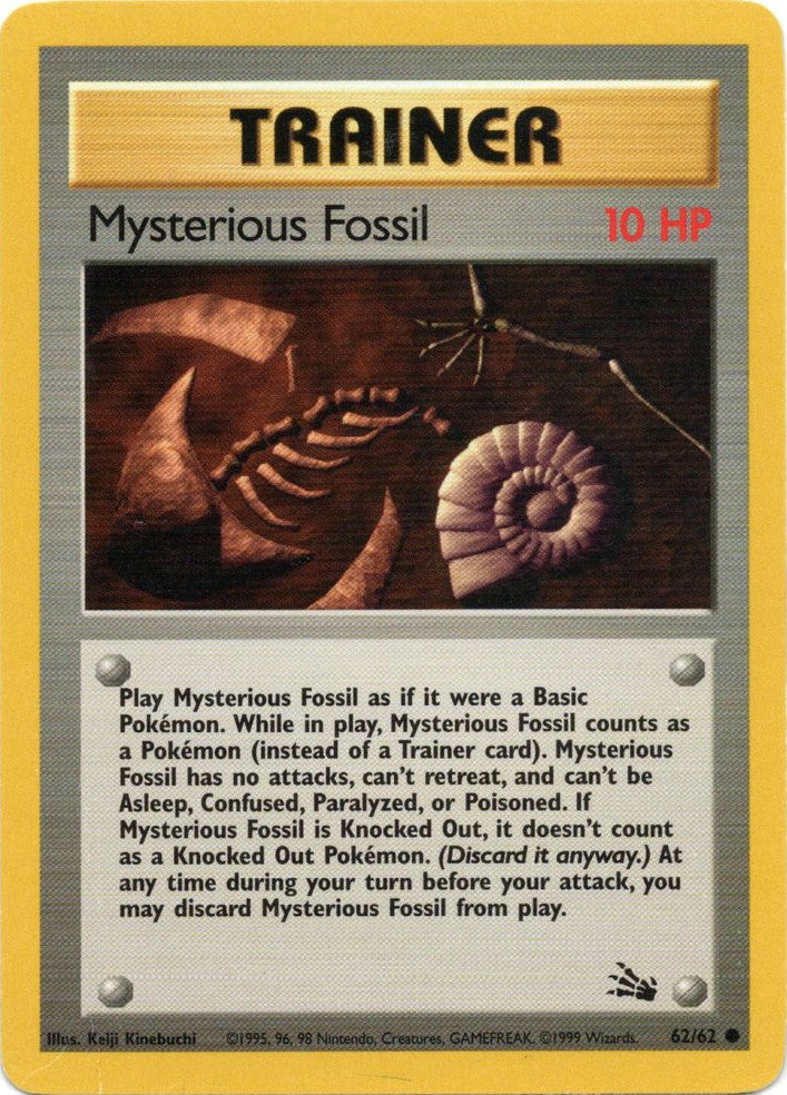 Mysterious Fossil (62/62) [Fossil Unlimited] | Mindsight Gaming
