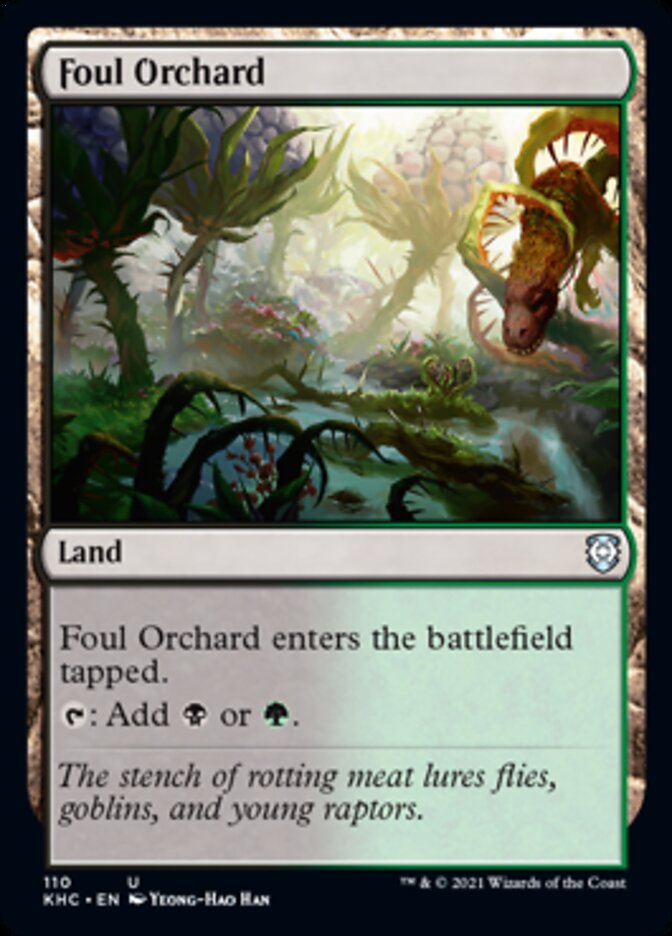 Foul Orchard [Kaldheim Commander] | Mindsight Gaming