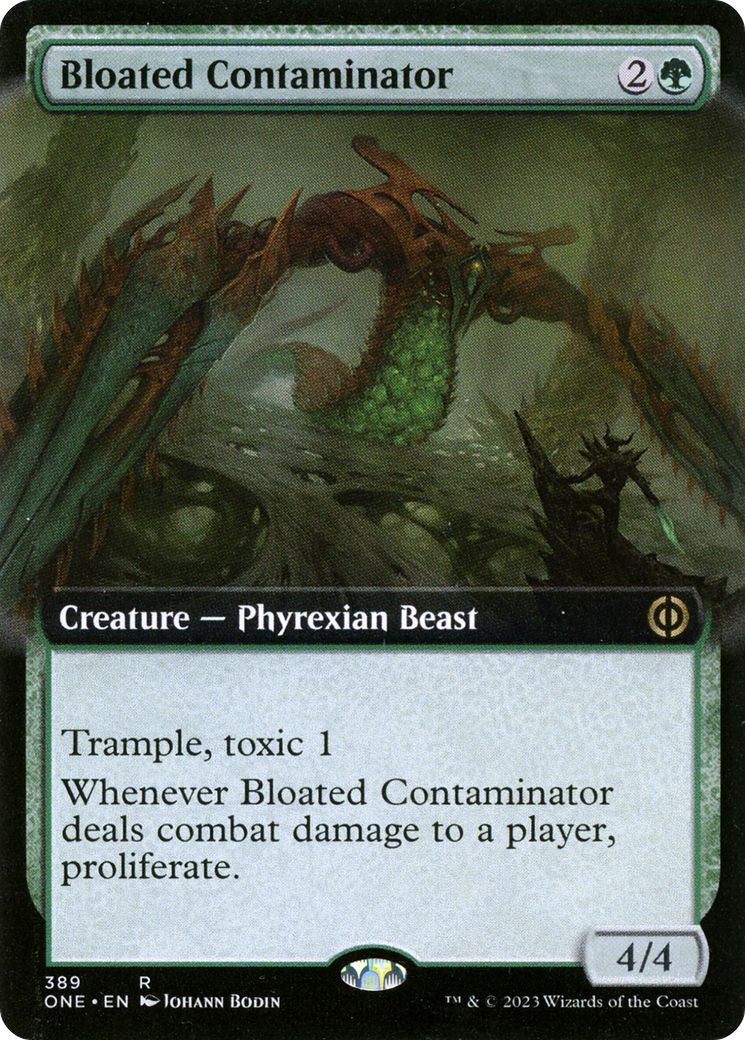 Bloated Contaminator (Extended Art) [Phyrexia: All Will Be One] | Mindsight Gaming