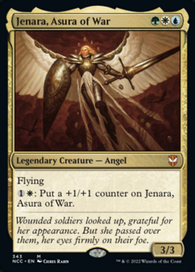 Jenara, Asura of War [Streets of New Capenna Commander] | Mindsight Gaming