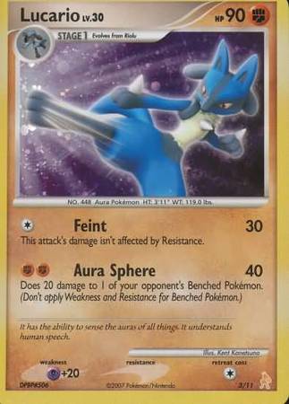 Lucario (3/11) [Diamond & Pearl: Trainer Kit - Lucario] | Mindsight Gaming