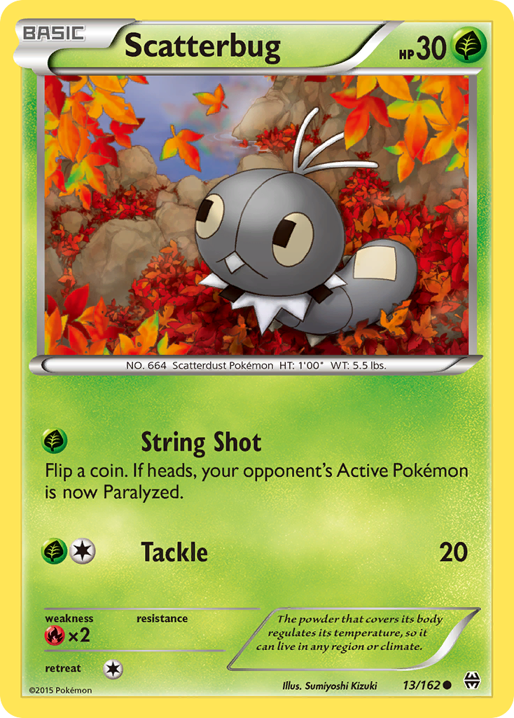 Scatterbug (13/162) [XY: BREAKthrough] | Mindsight Gaming